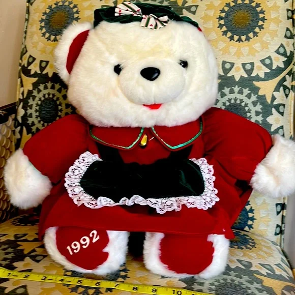 Toys 1992 Collectible Holiday Bear By Kmart Poshmark